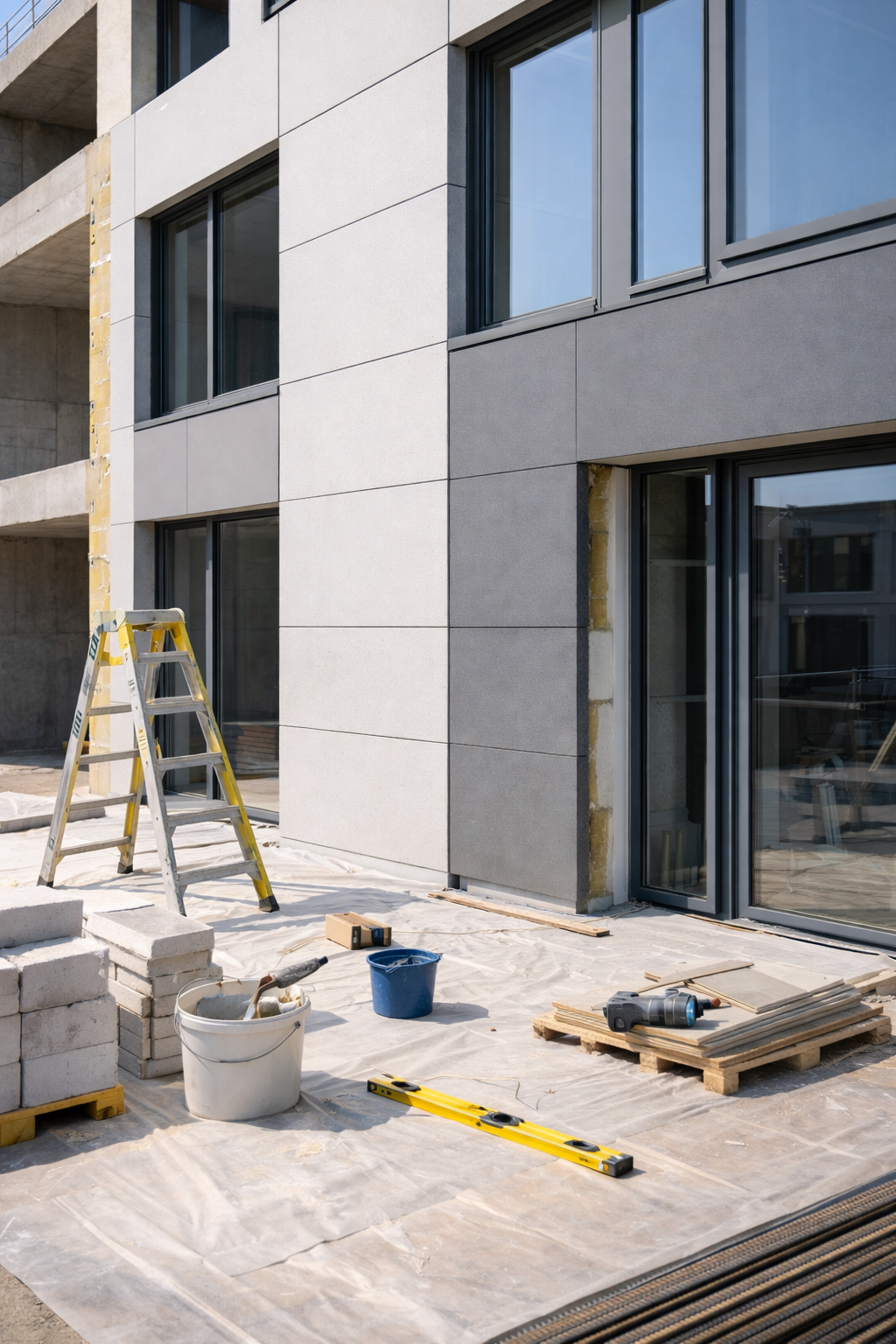 Фасадные и наружные строительные работы